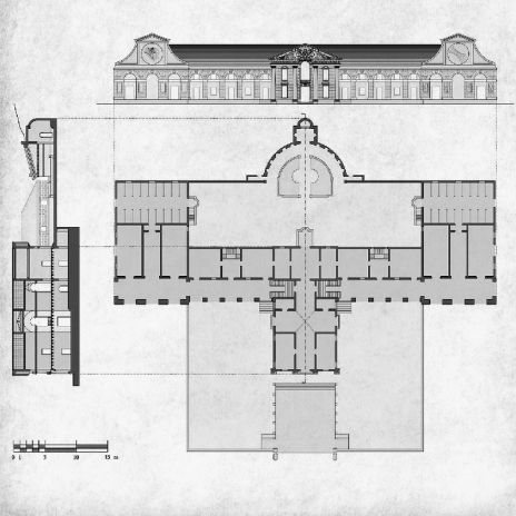 M. Vitruvius de architectura illustrated by Palladio